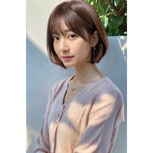 大人可愛いひし形ダークブラウン