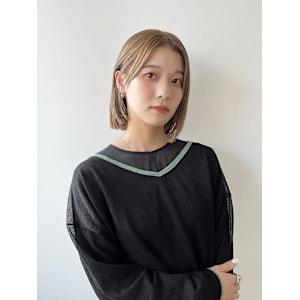 bob×milktea beige　ボブ　ミルクティ　ベージ