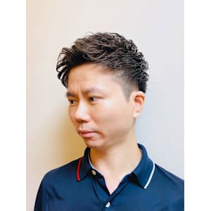 ツーブロショート - Y's BARBER GINZA LOUNGE【ワイズ バーバー ギンザ ラウンジ】掲載中