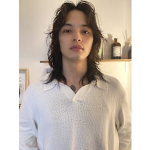 レイヤーカット/メンズカット/メンズロング_下北沢