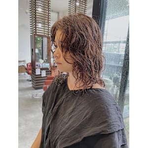 【ウェーブパーマ/佐藤杏丸】