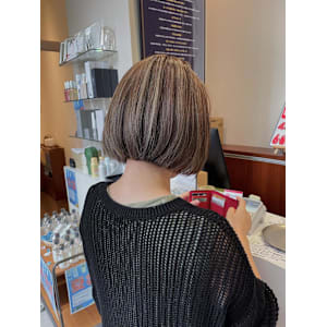 【白髪ぼかしハイライト/佐藤杏丸】