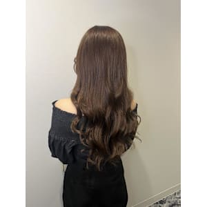 大人ブラウンカラーでロング♪
