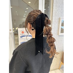 [aina]ポニーアレンジ/ヘアセット