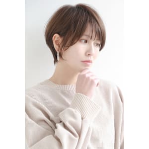 丸みショートボブ／東銀座