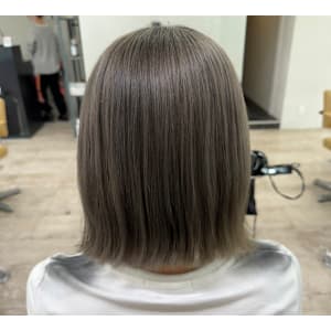 シアーミルクティーグレージュケアブリーチ所沢