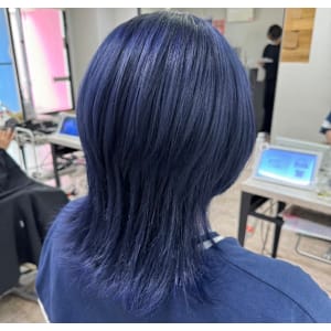 ネイビーブルーウルフレイヤーケアブリーチ所沢練馬ひばりヶ丘