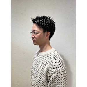 afumty×メンズ×アップバング