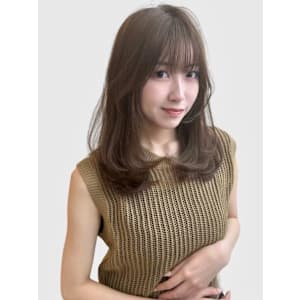 ヘーゼルベージュ×レイヤーカット