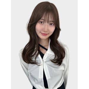 20代30代ブリーチなしココアブラウンくびれミディ