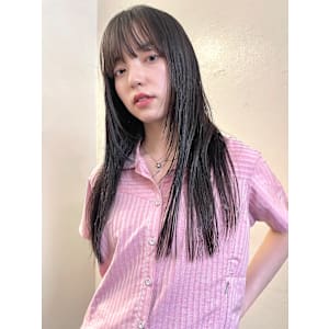 ワイドバング_ナチュラルロング