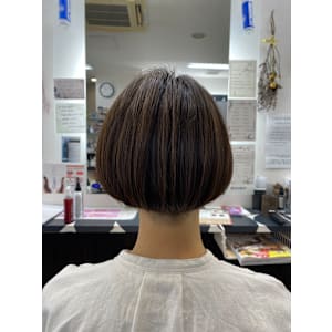 刈り上げ×ボブ