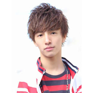 ナチュラルウルフ ツーブロック ラウンド 福岡 天神 大名