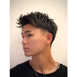 爽やかアップバング