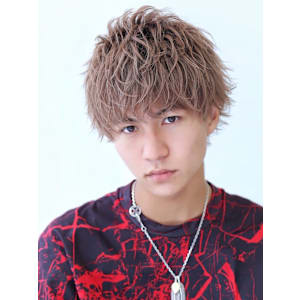 細束ラウンドマッシュ ショートネープ メンズサロン 福岡