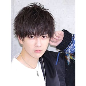 フェザーショートレイヤー メンズサロン 福岡 天神 韓国