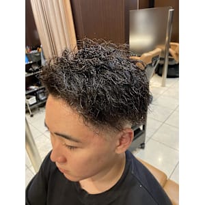 フェードツイストパーマ