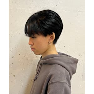 あなたの似合うがわかる！メンズシースルーマッシュ　ショート