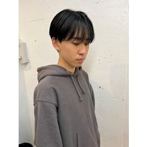 あなたの似合うがわかる！メンズシースルーマッシュ　ショート