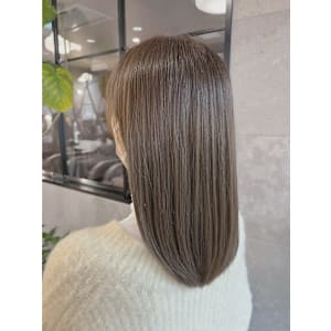 白髪染めを使わない白髪染め【シナモンベージュ】