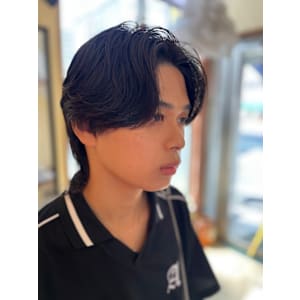 メンズ韓国ヘア