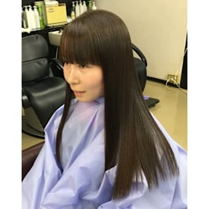 大久保俊一美容室×ロング