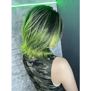 白髪ぼかしハイライトケアカラー【池袋・池袋東口・池袋駅】