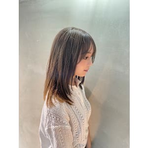 ロングレイヤーオリーブベージュ