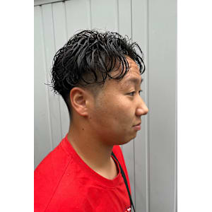 あなたの似合うがわかる！センターパート×ニュアンスパーマ