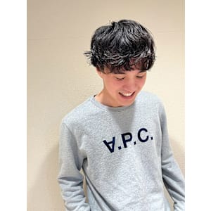 くせ毛風ゆるめパーマ