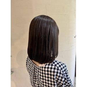 【MICHI refre店　佐藤彩】髪質改善ストレート