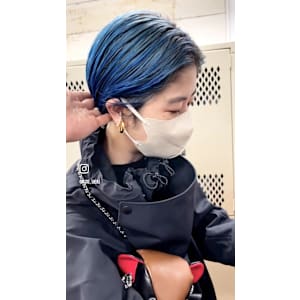 kos/二子玉川3分/ボブ/ ショート/パーマ/クレイカラー