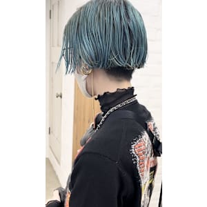 kos/二子玉川3分/ボブ/ ショート/パーマ/クレイカラー