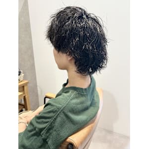 メンズ×King Gnu常田風パーマ☆