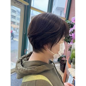 短すぎないショートヘア/Ju