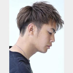 ツーブロック刈り上げアップバング ベリーショート