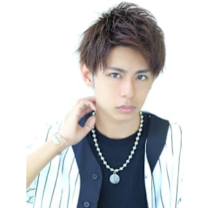 ２ウェイアップバング ビジネス ショート ツーブロック 天神