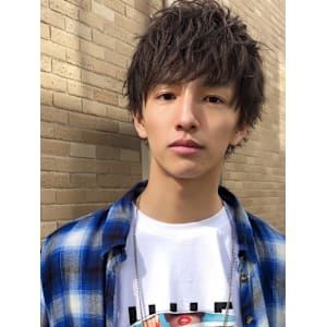 ナチュラルウルフ ショートレイヤー 骨格矯正 福岡 大名