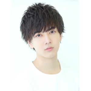 ラウンドウルフ 黒髪 シャドウツイスト 福岡 メンズヘア