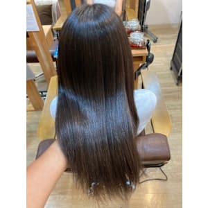 お客様髪質改善データ1413（酸熱ストレート）