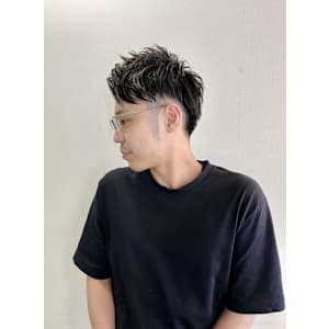 【老沼】パーマ×ハイライトデザイン