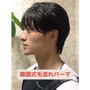 曲がる縮毛矯正ストレートパーマパーマ落とし流れる縮毛矯正