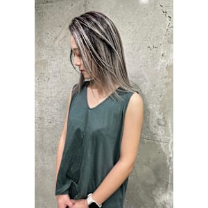 ★プラチナシルバー×エアタッチバレイヤージュ★