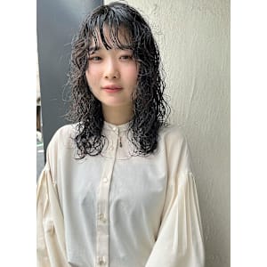 ナチュラルパーマ/ハードパーマ/ hard perm