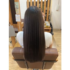 お客様髪質改善データ1416（酸熱ストレート）