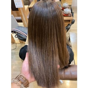 お客様髪質改善データ1418（酸性縮毛矯正）