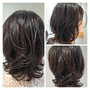 【ボリュームUP♪】低ダメージパーマ！