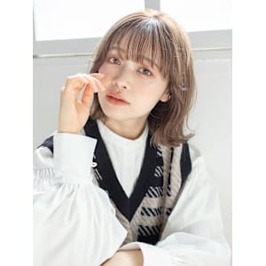 大人可愛い10代20代/髪質改善/ブリーチ/レイヤーカット