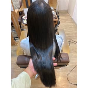 お客様髪質改善データ1421（アッシュグレイ）