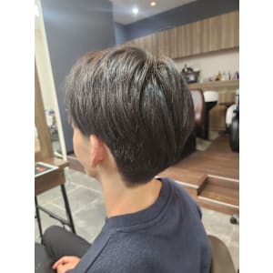 メンズカット/パーマ/グレイカラー/鎌取駅/韓国風/白髪染め